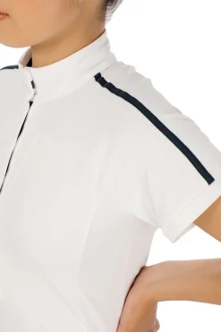 Hot horseware AA Evora kortermet stevneskjorte WH/AB