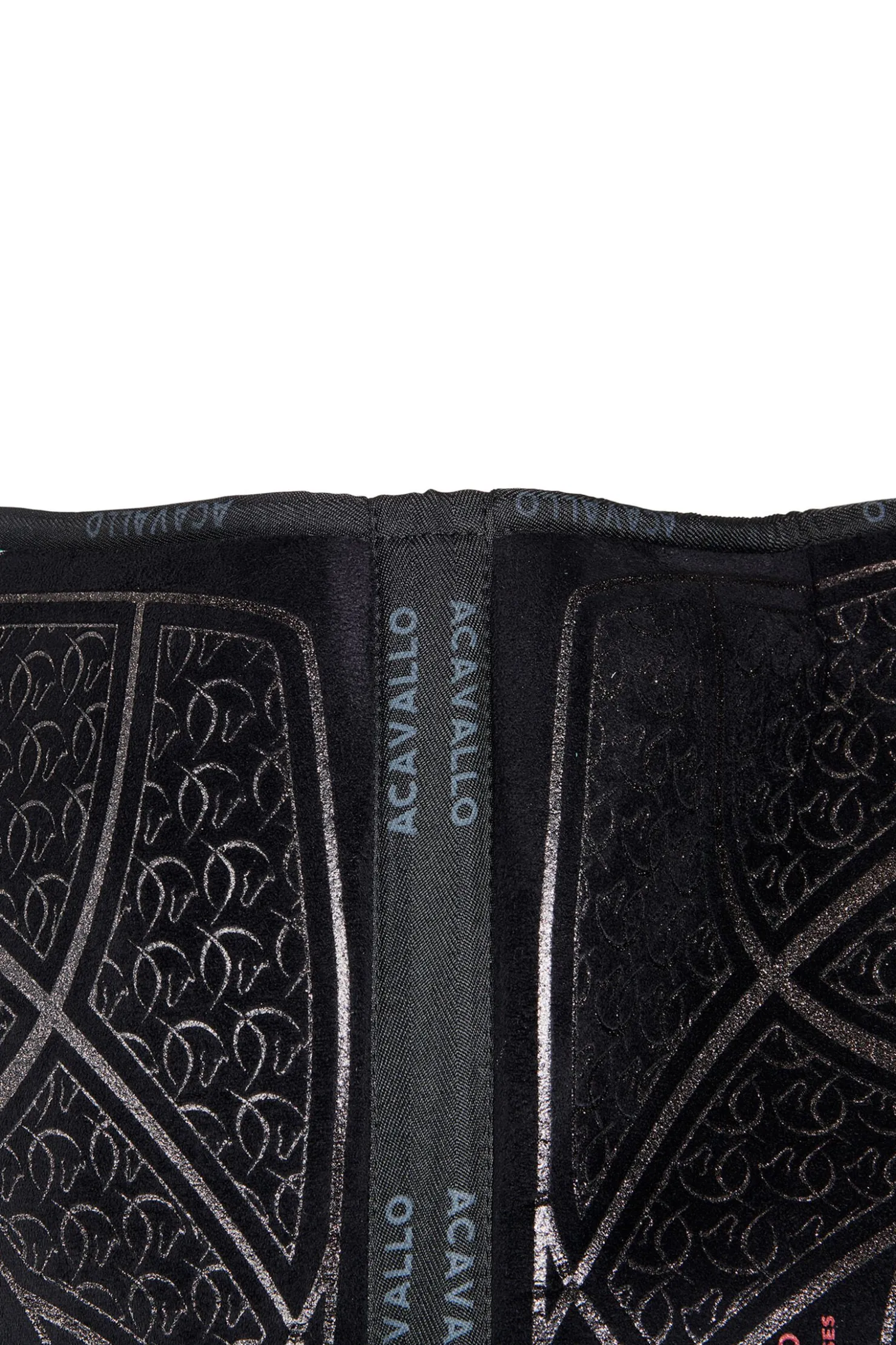 acavallo AC-Grip System & Memory Foam halvpad Black/Bronze