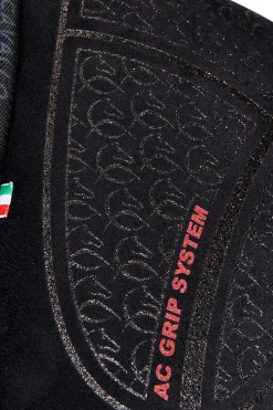 acavallo AC-Grip System & Memory Foam halvpad Black/Bronze