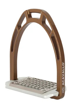 New acavallo Arco Evolution Alupro stigbøyle i aluminium Bronze