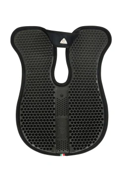 acavallo Withers Free Hexagonal Gel Pad i micropile med back riser Blue