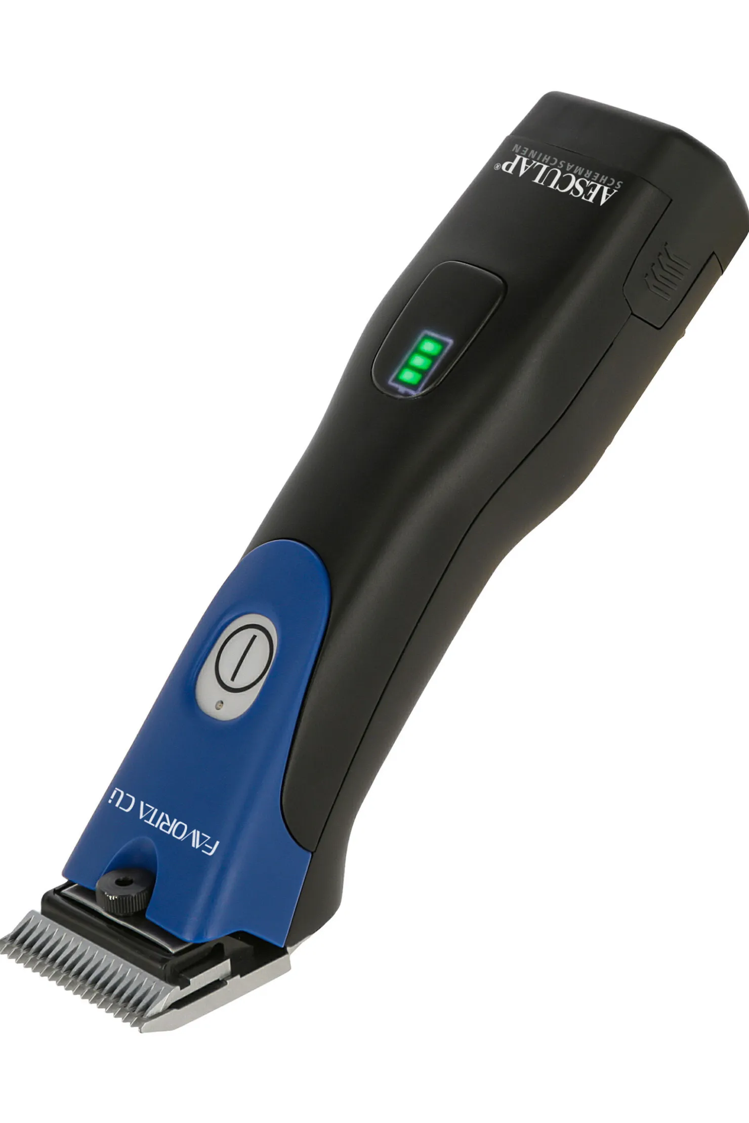 Online aesculap Favorita CLi Klippemaskin, trådløs (inkl. 1 batteri) Blue
