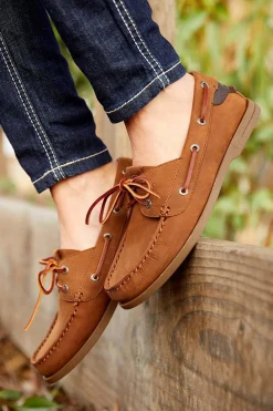 Sale ariat Antigua dames båtsko Walnut