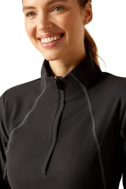 Online ariat Ardent Langermet Baselayer for kvinner Black
