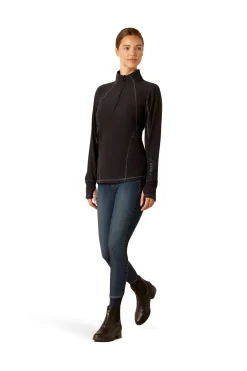 Online ariat Ardent Langermet Baselayer for kvinner Black