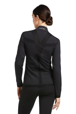 Best ariat Ascent treningsgenser med hel glidelås Black