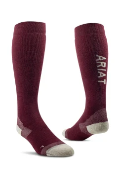 New ariat Country Performance Merino Sokker TawnyPort