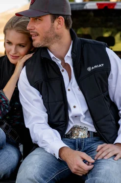 Sale ariat Crius isolert vest for menn Black