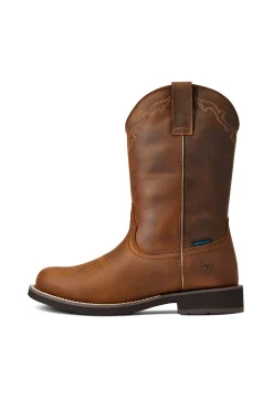 ariat Delilah Round Toe H2O dames vanntette westernstøvler DistressedBrown