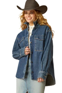 Online ariat Denim Skjortejakke Hesperia