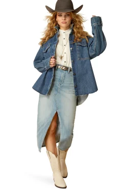 Online ariat Denim Skjortejakke Hesperia