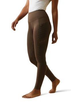 Best ariat Eos Moto helforsterket ridetights, dame BarkBrown