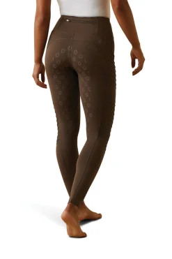 Best ariat Eos Moto helforsterket ridetights, dame BarkBrown