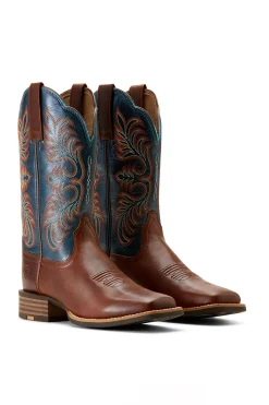 ariat Fatbaby Gillette Westernstøvler VintageCaramel/EndlessSea