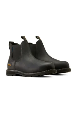 Best ariat herre Groundbreaker Chelsea H2O ståltå Black