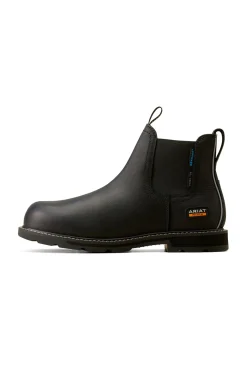 Best ariat herre Groundbreaker Chelsea H2O ståltå Black