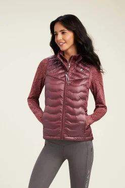 ariat Ideal Down dames vest WildRosePink