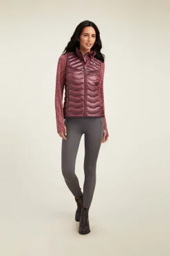 ariat Ideal Down dames vest WildRosePink