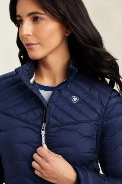 Best ariat Ideal dunjakke til dame EclipseDarkblue