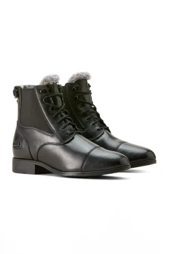 New ariat Kendall Sherpa Stallstøvler med glidelås Black