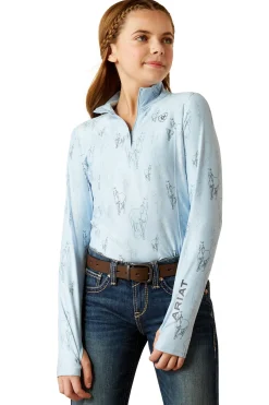 ariat Lowell 3.0 Kid´s 1/4 Zip Baselayer Shirt SketchHorse