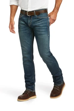 Discount ariat M8 Modern Tekstretch Slim Leg jeans til herre Sebastian