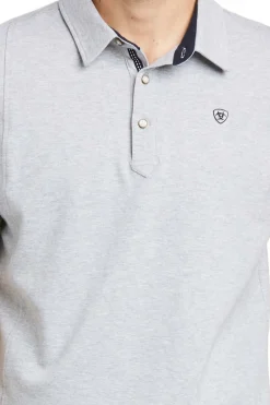 New ariat Medal poloskjorte, herre Grey