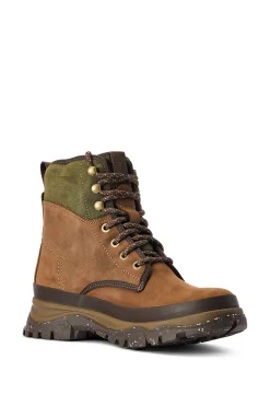 Discount ariat Moresby vanntett halvhøy støvel til dame DistressedBrown