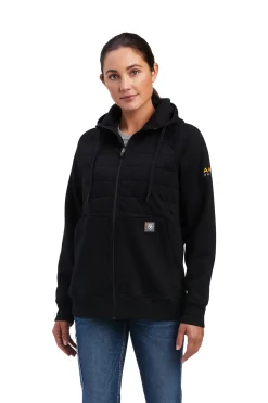 ariat Rebar Regulator jakke med glidelås til dame Black