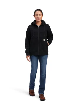 ariat Rebar Regulator jakke med glidelås til dame Black