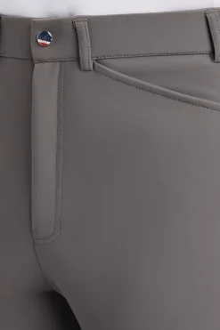 New ariat Ridebukser med tri-faktor-grep for knelapper for menn Palomagrey