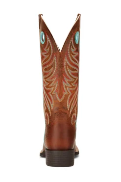 New ariat Round Up Ryder dames westernstøvler SafariBrown