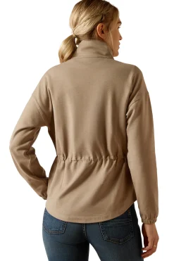 Hot ariat Ryeland 1/2 Zip Sweatshirt Brindle