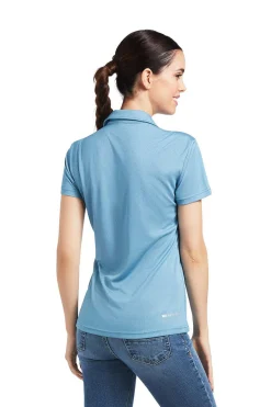 Online ariat Talent poloskjorte, dame Saxonyblue