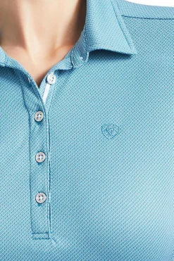 Online ariat Talent poloskjorte, dame Saxonyblue