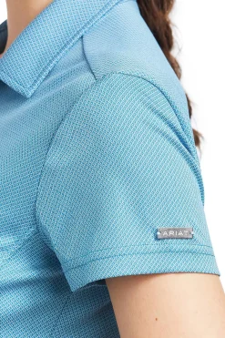 Online ariat Talent poloskjorte, dame Saxonyblue