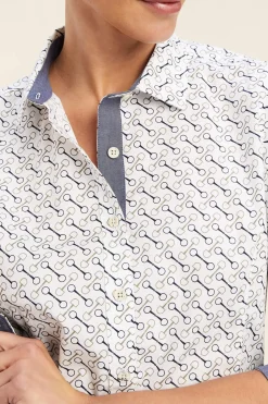 Online ariat Tomales-skjorte for kvinner BitPrint