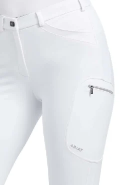 Outlet ariat Triton Grip kneforsterket ridebukse, dame WH/AB