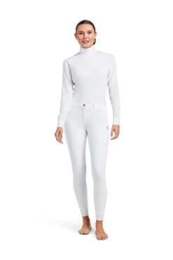 Outlet ariat Triton Grip kneforsterket ridebukse, dame WH/AB