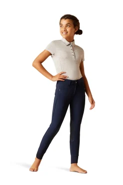 Best ariat Ungdoms Prelude 2.0 Kneplaster Ridebukser NavyEclipse