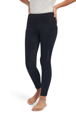 New ariat Venture Thermo barn ridetights med knestykker Black