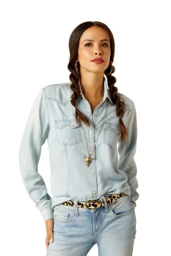 Clearance ariat Women BleachedChambray