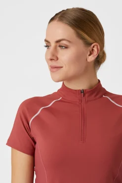 Clearance bvertigo B Vertigo Adara treningsskjorte, dame MineralRed