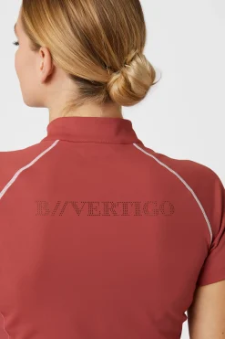 Clearance bvertigo B Vertigo Adara treningsskjorte, dame MineralRed