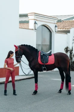 Clearance bvertigo B Vertigo Adara treningsskjorte, dame MineralRed