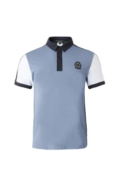 bvertigo B Vertigo Alex funksjonell poloskjorte, herre InfinityBlue/White