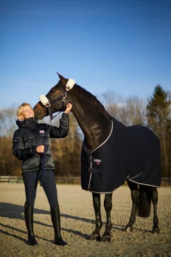 Online bvertigo B Vertigo Arendal Golden Stripe ulldekken DarkNavy