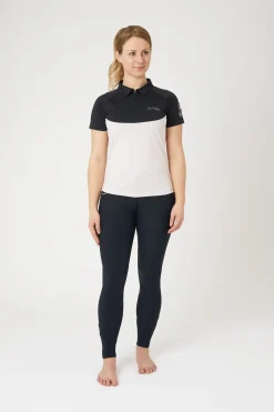 Discount bvertigo B Vertigo Ariella poloskjorte til dame MauveChalk(lightpink)