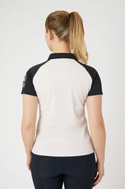 Discount bvertigo B Vertigo Ariella poloskjorte til dame MauveChalk(lightpink)