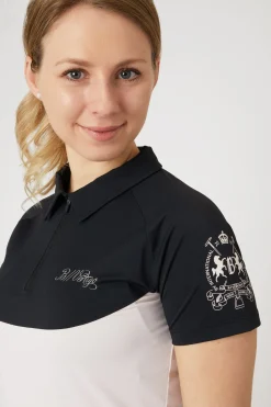 Discount bvertigo B Vertigo Ariella poloskjorte til dame MauveChalk(lightpink)